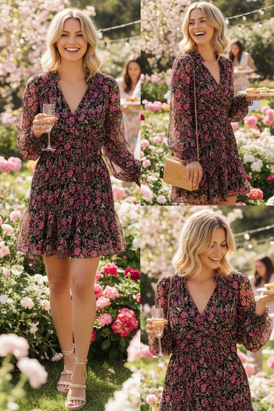 NWT MISA DRESS L ROMANTIC WHIMSIGOTH FEMININE INDIE COTTAGE WESTERN COQUETTE - Picture 1 of 12